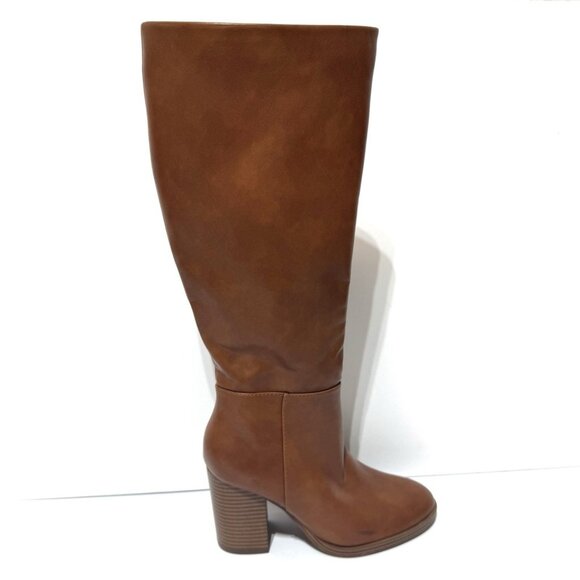 Unisa Womens Lanna Knee High Boots Brown Size 7.5 M - Picture 1 of 5